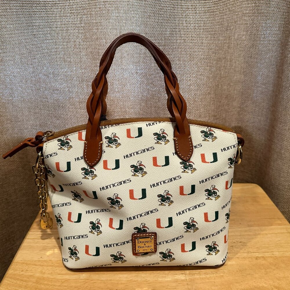 Dooney & Bourke University of Miami Hurricanes Bag